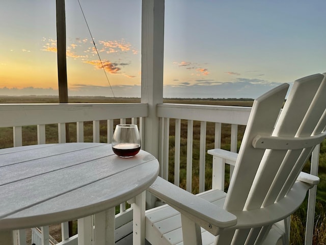 1088 Johnson Rd, Gilchrist, TX 77617 - view of balcony