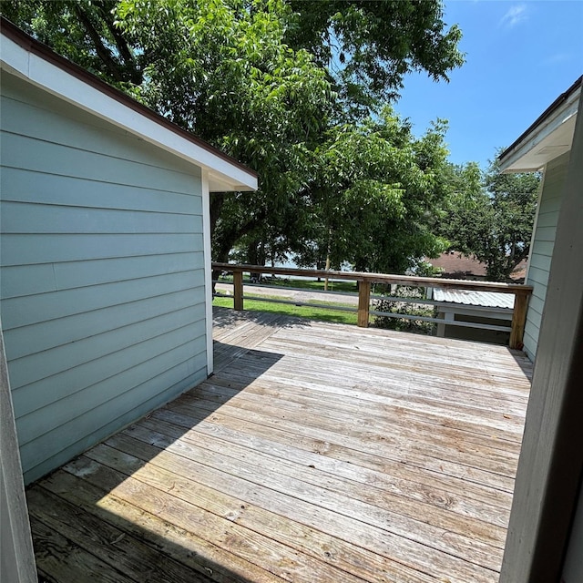 11 Sherry Ln, Coldspring, TX 77331 - view of deck
