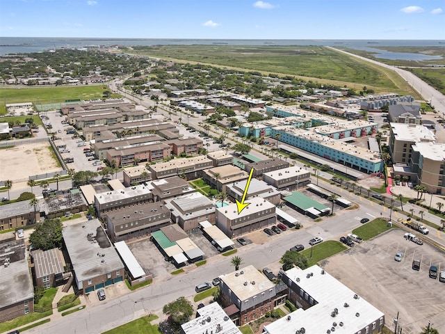 215 Post Office St Unit 1208, Galveston, TX 77550 - aerial view of a nearby body of water