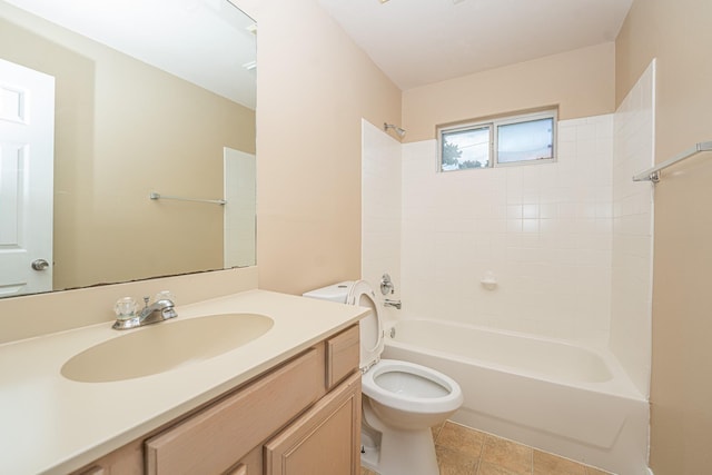 2212 Naomi St, Houston, TX 77054 - bathroom with vanity, shower / washtub combination, and tile patterned flooring