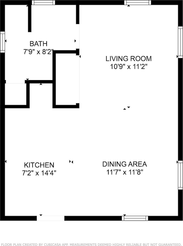 423 Pecore St, Houston, TX 77009 - view of floor plan / room layout