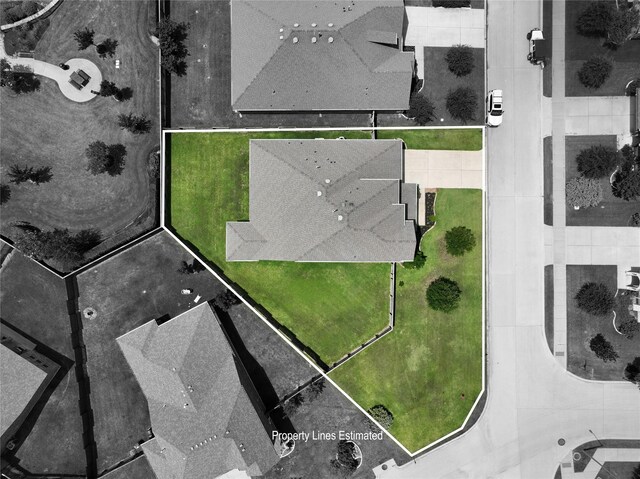 3601 Haskell Hollow Loop, College Station, TX 77845 - view of property location with property boundaries highlighted