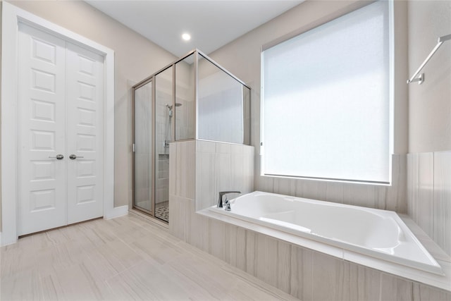 24815 Pavonia Lake Ln, Tomball, TX 77375 - full bath with a bath and a shower stall