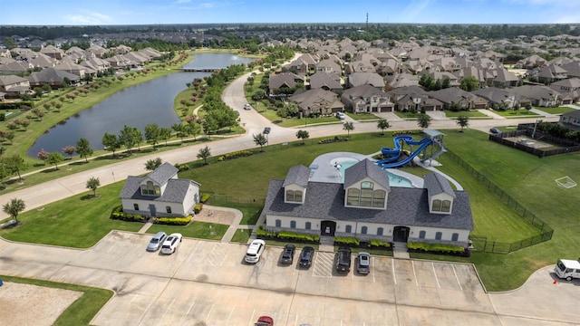 24815 Pavonia Lake Ln, Tomball, TX 77375 - drone / aerial view of a large body of water
