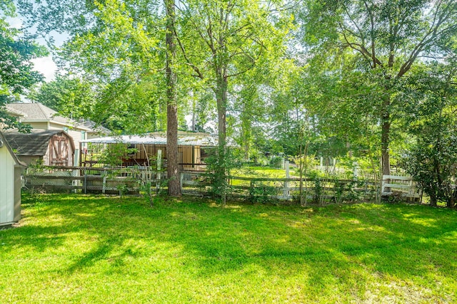 11579 Persimmon St, Willis, TX 77318 - view of yard