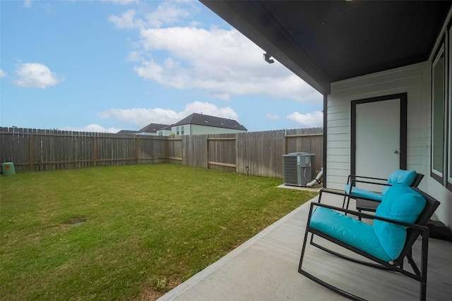 12319 Brandenburg Gate Dr, Houston, TX 77047 - view of yard with central AC unit