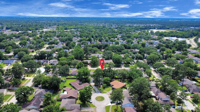 2302 Sun Spring Ct, Spring, TX 77373 - aerial perspective of suburban area