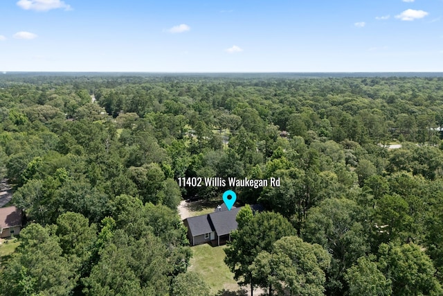 11402 Willis Waukegan Rd, Conroe, TX 77303 - aerial view of a forest