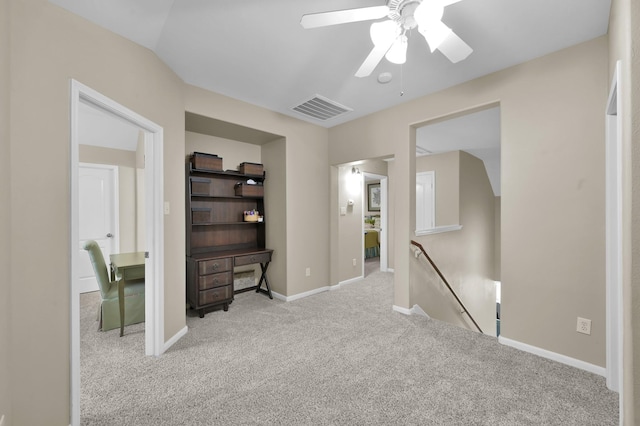 20530 Saddleback Chase Ln, Cypress, TX 77433 - hallway featuring an upstairs landing, carpet floors, and baseboards