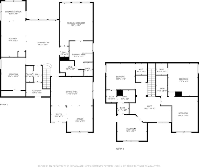 20530 Saddleback Chase Ln, Cypress, TX 77433 - property floor plan