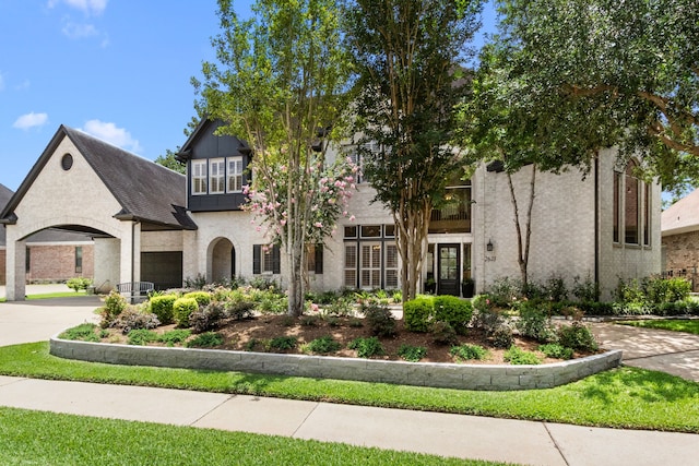 2623 Old S Dr, Richmond, TX 77406 - view of front facade with concrete driveway and an attached garage