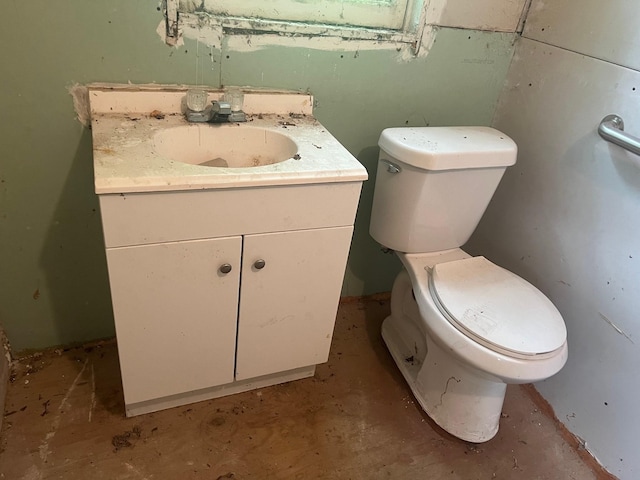 611 Danover St, Katy, TX 77494 - bathroom featuring vanity and toilet