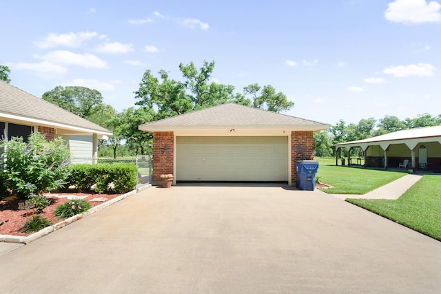120 Brazos River Rd Unit 400, Freeport, TX 77541 - view of detached garage