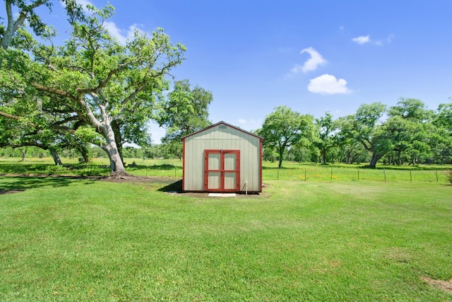 120 Brazos River Rd Unit 400, Freeport, TX 77541 - view of yard featuring a shed