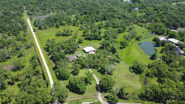 120 Brazos River Rd Unit 400, Freeport, TX 77541 - drone / aerial view of a large body of water and a heavily wooded area