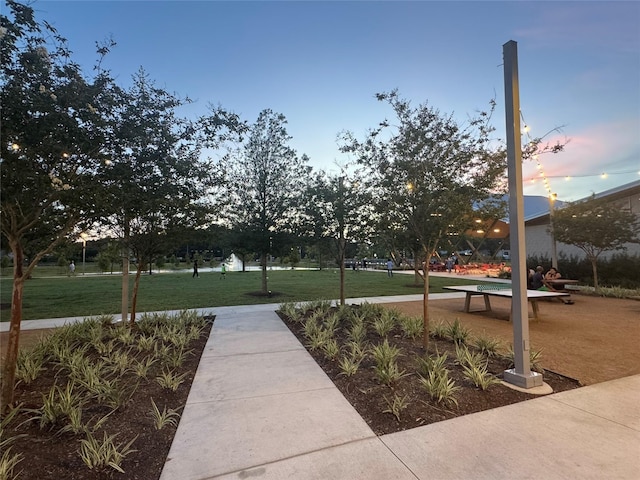 5923 Vinland Shores Ct, Spring, TX 77379 - view of property's community with a yard