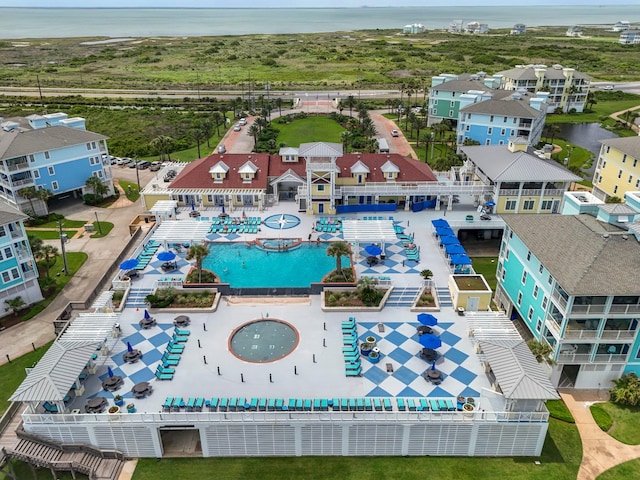 4221 Pointe W Dr Unit 302, Galveston, TX 77554 - aerial view of a nearby body of water