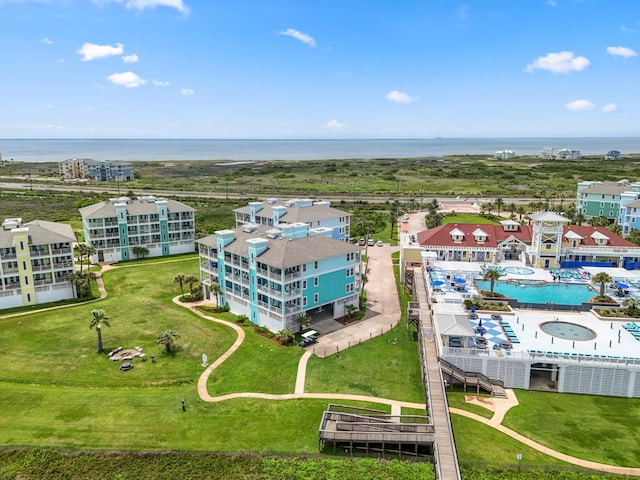 4221 Pointe W Dr Unit 302, Galveston, TX 77554 - aerial view of a large body of water