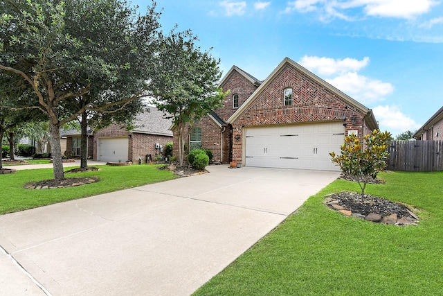2911 Fair Chase Dr, Katy, TX 77494 - traditional home with brick siding, driveway, and an attached garage