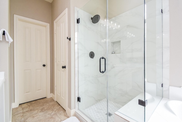 7111 Morrow Ct, Sugar Land, TX 77479 - full bath with a shower stall