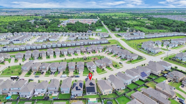 24739 Lorenzo Glaze Trl, Katy, TX 77493 - aerial overview of property's location with nearby suburban area