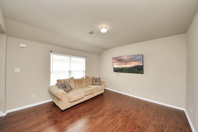 24739 Lorenzo Glaze Trl, Katy, TX 77493 - living area featuring baseboards, wood finished floors, and lofted ceiling