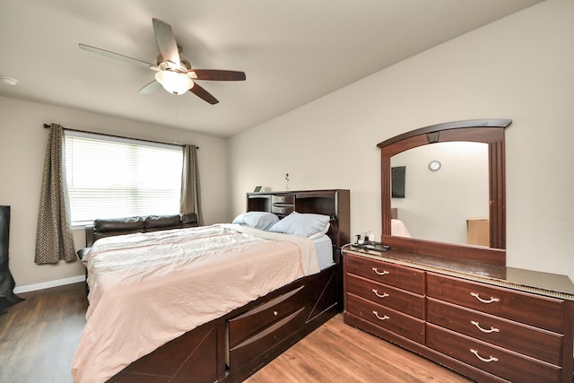 24739 Lorenzo Glaze Trl, Katy, TX 77493 - bedroom featuring light wood finished floors, baseboards, and a ceiling fan