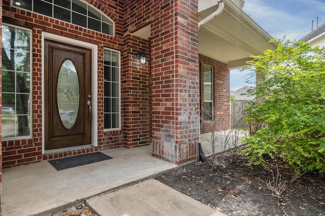 26402 Larkspur Ridge Dr, Katy, TX 77494 - property entrance with brick siding