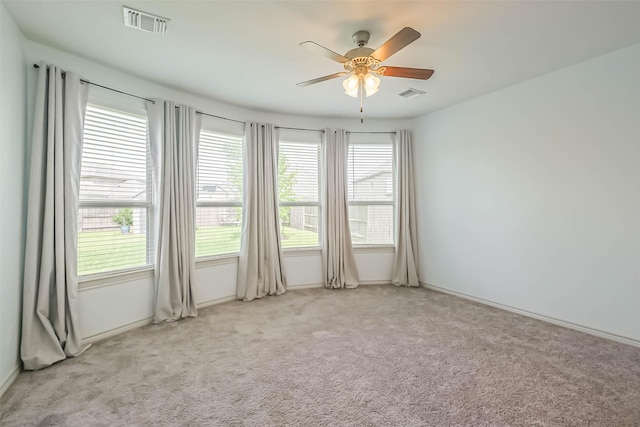 11514 Harmony Summit Trce, Richmond, TX 77406 - spare room featuring carpet floors and a ceiling fan