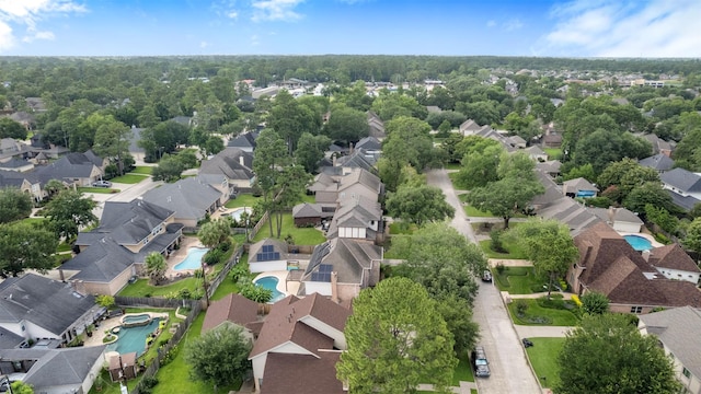 16611 Brenton Oaks Dr, Spring, TX 77379 - view of property location with nearby suburban area and a pool area