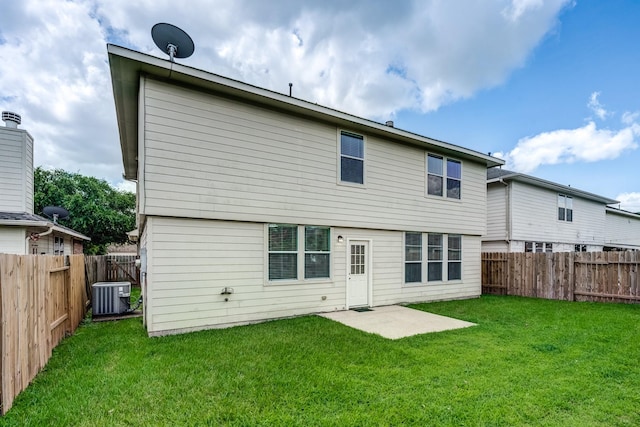 16906 Shoal Park Dr, Cypress, TX 77429 - rear view of property with central air condition unit