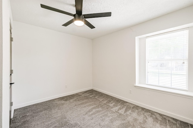 150 Squires Bnd, Stafford, TX 77477 - unfurnished room with carpet, a ceiling fan, and baseboards