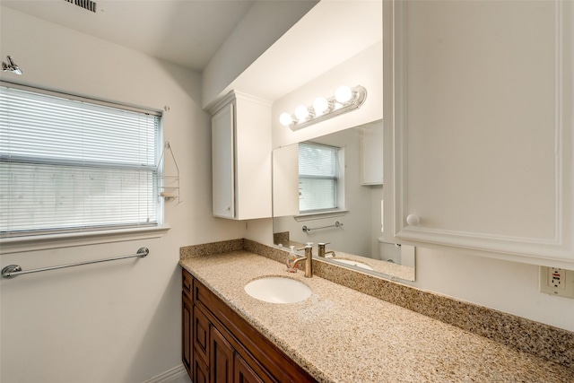 6310 Ash Oak Dr, Houston, TX 77091 - bathroom with plenty of natural light and vanity