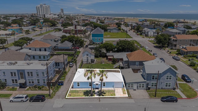 1014 11th St, Galveston, TX 77550 - aerial perspective of suburban area