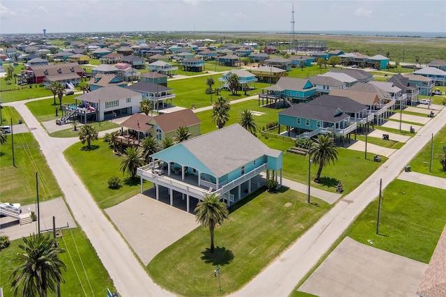 2585 Tide Dr, Crystal Beach, TX 77650 - aerial perspective of suburban area