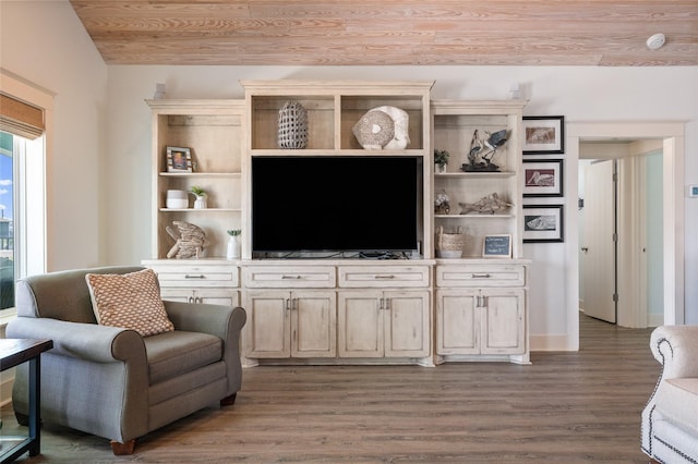 2585 Tide Dr, Crystal Beach, TX 77650 - living area featuring wood finished floors