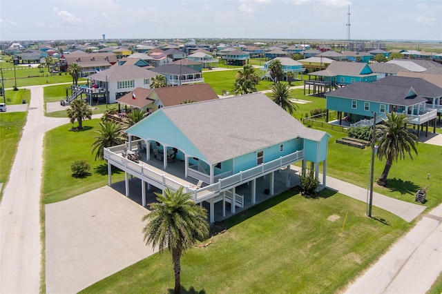 2585 Tide Dr, Crystal Beach, TX 77650 - aerial view of residential area