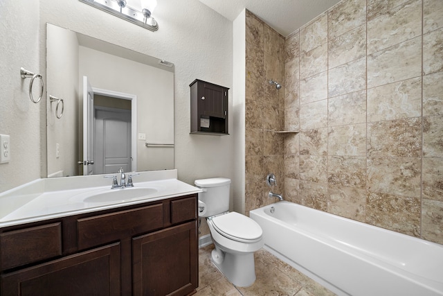 19119 Cardinal Grove Ct, Cypress, TX 77429 - full bathroom featuring vanity and bathtub / shower combination