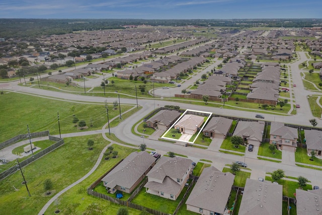 607 Harvest Bluff Dr, Rosharon, TX 77583 - aerial overview of property's location featuring nearby suburban area
