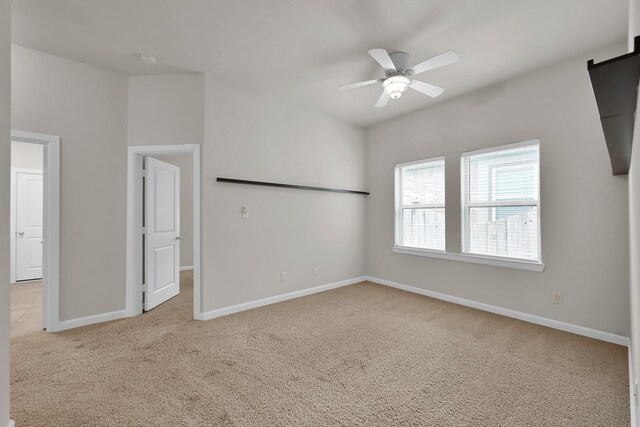 16819 Apple River Dr, Cypress, TX 77433 - unfurnished bedroom featuring carpet floors, baseboards, and a ceiling fan