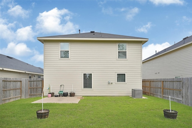24027 Wandering Brook Dr, Hockley, TX 77447 - rear view of house featuring a patio area and central air condition unit