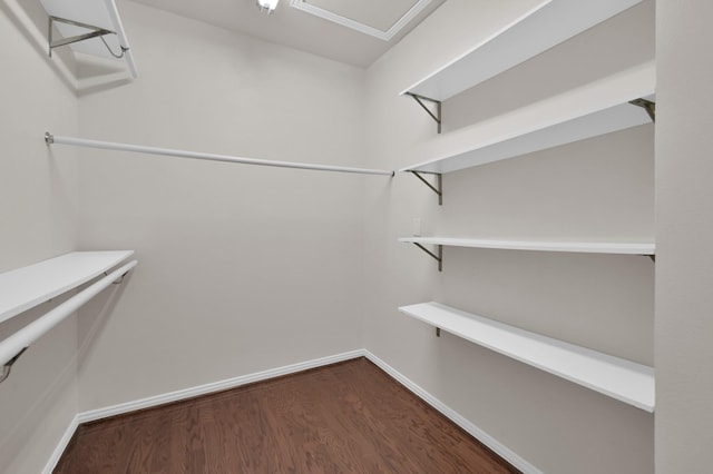2100 Welch St Unit C309, Houston, TX 77019 - spacious closet with dark wood-type flooring