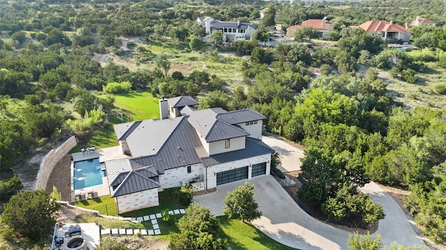 4810 R O Dr, Spicewood, TX 78669 - aerial view of property and surrounding area