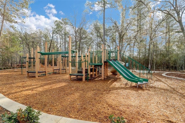 3074 Mallorca Dr, Conroe, TX 77301 - communal playground with view of wooded area