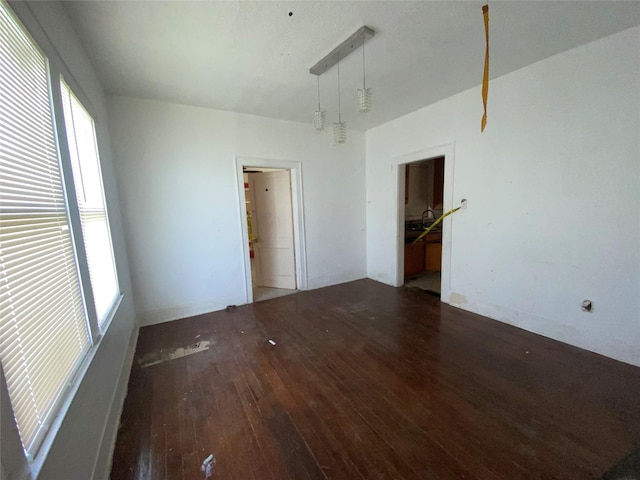 3305 Pease St, Houston, TX 77003 - unfurnished bedroom with hardwood / wood-style flooring