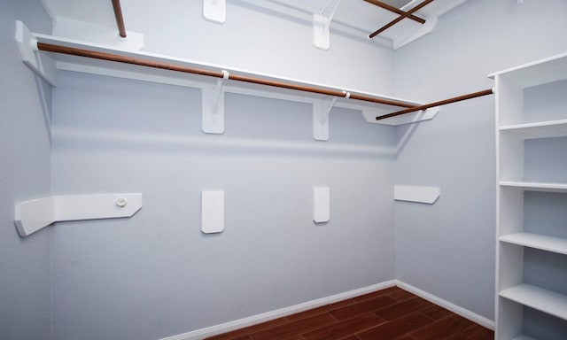 15915 Angler Bend Dr, Houston, TX 77044 - spacious closet with dark wood-style floors