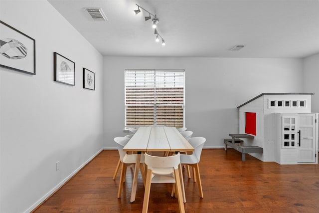 21519 Canyon Terrace Ln, Katy, TX 77450 - dining space with wood finished floors and baseboards