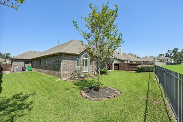 10315 Silver Shield Way, Tomball, TX 77375 - view of yard with cooling unit