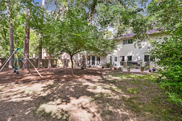 3734 Glade Forest Dr, Kingwood, TX 77339 - view of yard with a patio area