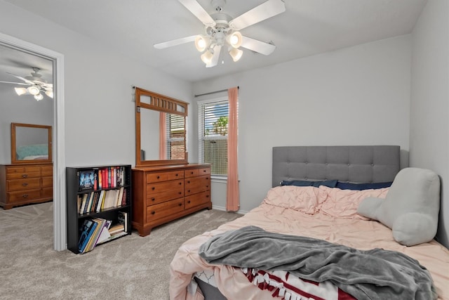 6403 Sagewalk Ct, Spring, TX 77379 - bedroom featuring carpet floors and ceiling fan